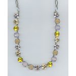 Necklace By Mariana Woman Refined Rose Opal and Rose Delite Swarovski Crystals - Image 2