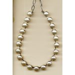 Necklace By Mariana Woman Contemporary Cream pearl Swarovski Crystals