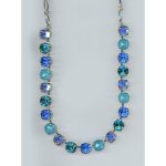 Necklace By Mariana Woman Charming Blue and Laguna Delite Swarovski Crystals - Image 2