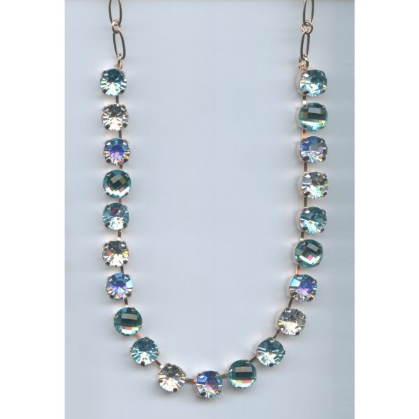 Necklace By Mariana Woman Stylish Crystal Tabac Swarovski Crystals