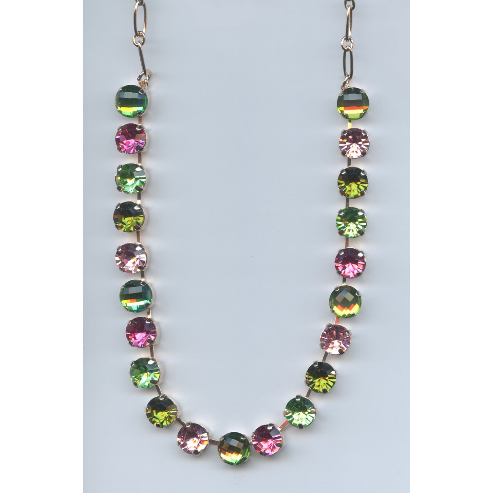 N-3474-142-SP Necklace By Mariana Woman Glamorous Laguna Delite Swarovski Crystals - Image 1