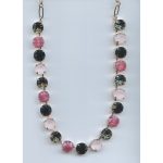 Necklace By Mariana Woman Lovely Dk.Olive Swarovski Crystals - Image 2