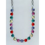 Necklace By Mariana Woman Stunning and Coral and Teal Swarovski Crystals