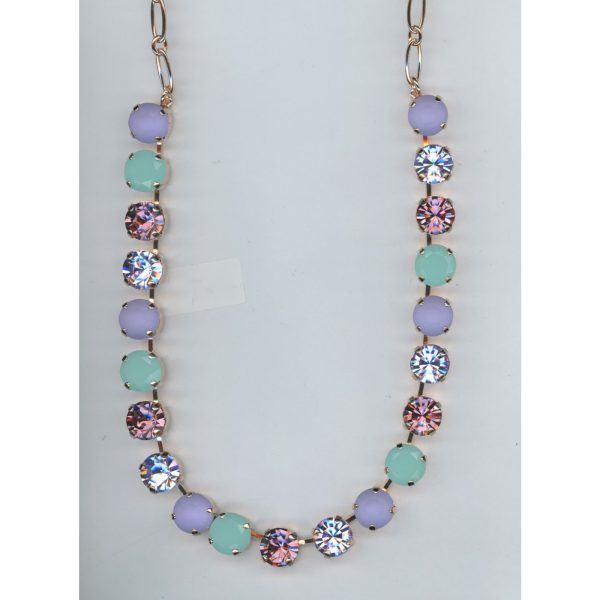 Necklace By Mariana Woman Timeless Light Amethyst and Violet Swarovski Crystals