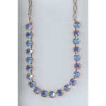 Necklace By Mariana Woman Eye-Catching Aurora Boreale Swarovski Crystals - Image 2