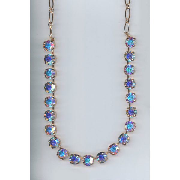 Necklace By Mariana Woman Eye-Catching Aurora Boreale Swarovski Crystals