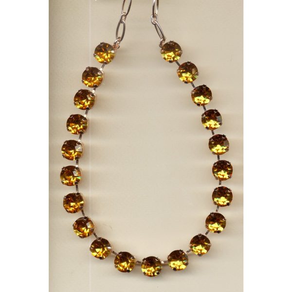 Necklace By Mariana Woman Romantic Topaz Crystals Swarovski Crystals