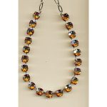 Necklace By Mariana Woman Charming Topaz AB Swarovski Crystals