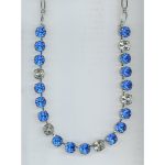 Necklace By Mariana Woman Lovely Clear and Sapphire Swarovski Crystals - Image 2