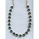 Necklace By Mariana Woman Contemporary Montana Blue Swarovski Crystals - Image 2