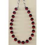 Necklace By Mariana Woman Feminine Siam Swarovski Crystals - Image 2