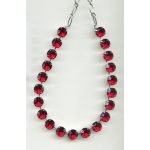 Necklace By Mariana Woman Delicate Siam Swarovski Crystals - Image 2