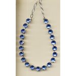 Necklace By Mariana Woman Romantic Lt.Sapphire Swarovski Crystals - Image 2