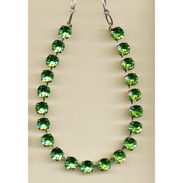 Necklace By Mariana Woman Romantic Peridot Swarovski Crystals