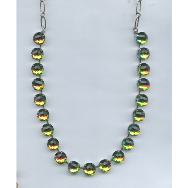 Necklace By Mariana Woman Luminous Vitrail Medium Faceted Swarovski Crystals