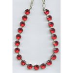 Necklace By Mariana Woman Luminous Light Siam Swarovski Crystals