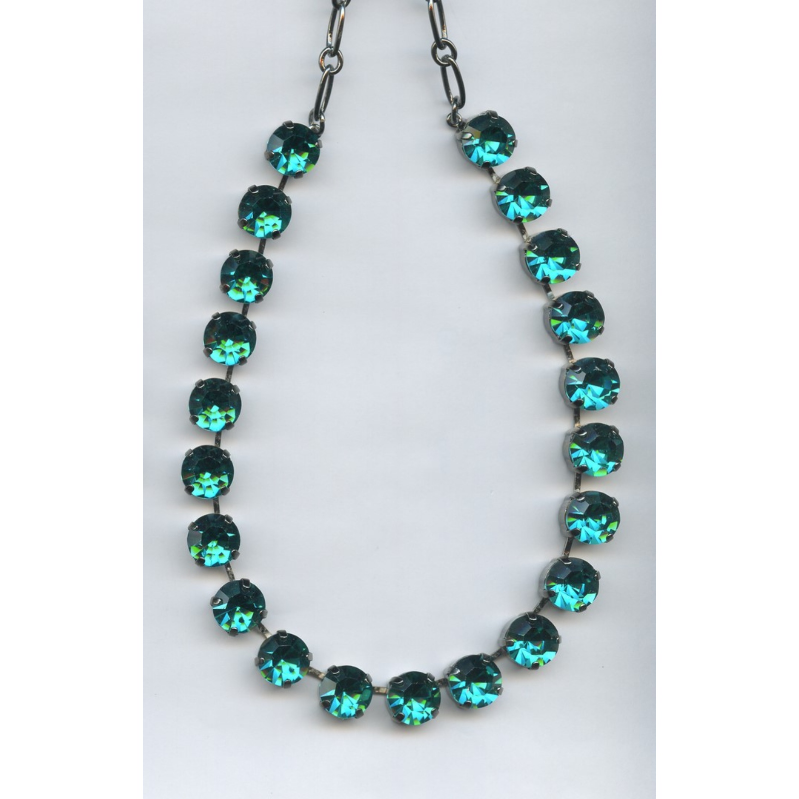 N-3474-229229-SP-2 Necklace By Mariana Woman Romantic Blue Zircon Swarovski Crystals - Image 1