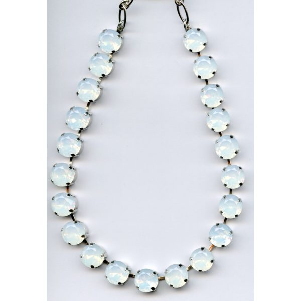 Necklace By Mariana Woman Dazzling White Opal Swarovski Crystals