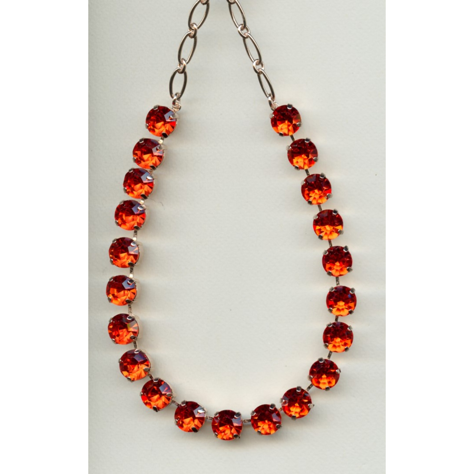 N-3474-236236-SP-2 Necklace By Mariana Woman Captivating Hyacinth Swarovski Crystals - Image 1