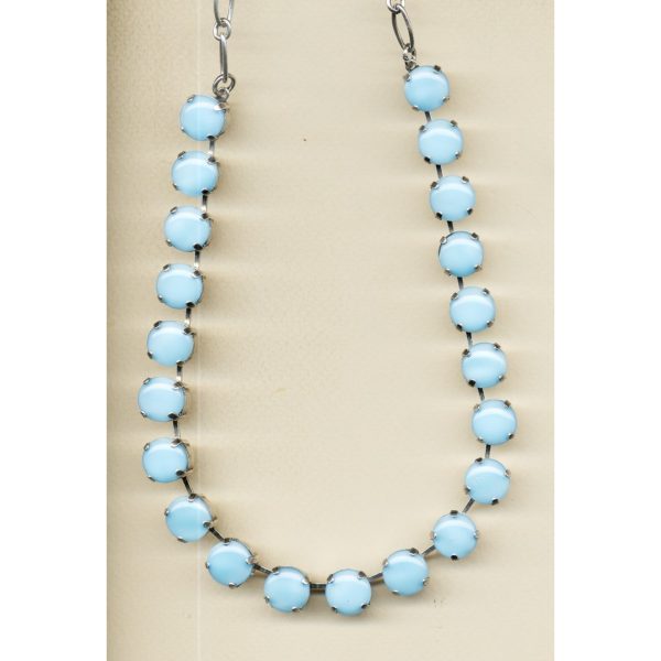 Necklace By Mariana Woman Striking Turquoise Swarovski Crystals