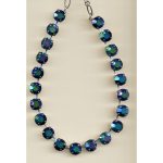 Necklace By Mariana Woman Romantic Jet AB Swarovski Crystals - Image 2
