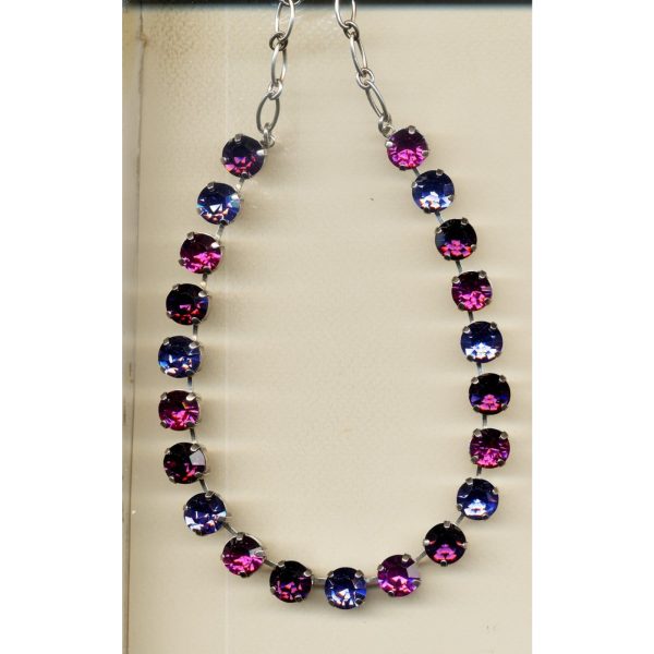 Necklace By Mariana Woman Stylish Lava Swarovski Crystals