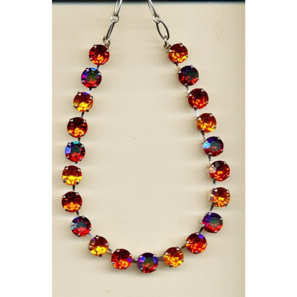 Necklace By Mariana Woman Vibrant Swarovski Crystals