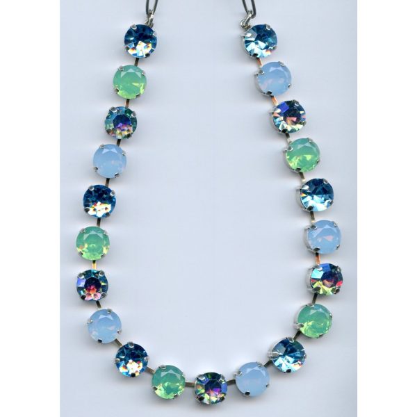 Necklace By Mariana Woman Pacific Opal and Paradise Shine Swarovski Crystals