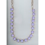 Necklace By Mariana Woman Delicate Violet Opal Swarovski Crystals