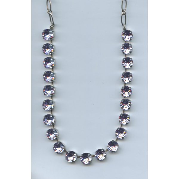 Necklace By Mariana Woman Romantic Violet Swarovski Crystals