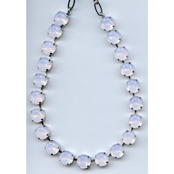 Necklace By Mariana Woman Luminous Rose Opal Swarovski Crystals