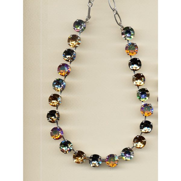 Necklace By Mariana Woman Chic Pacific Opal and Champagne Swarovski Crystals