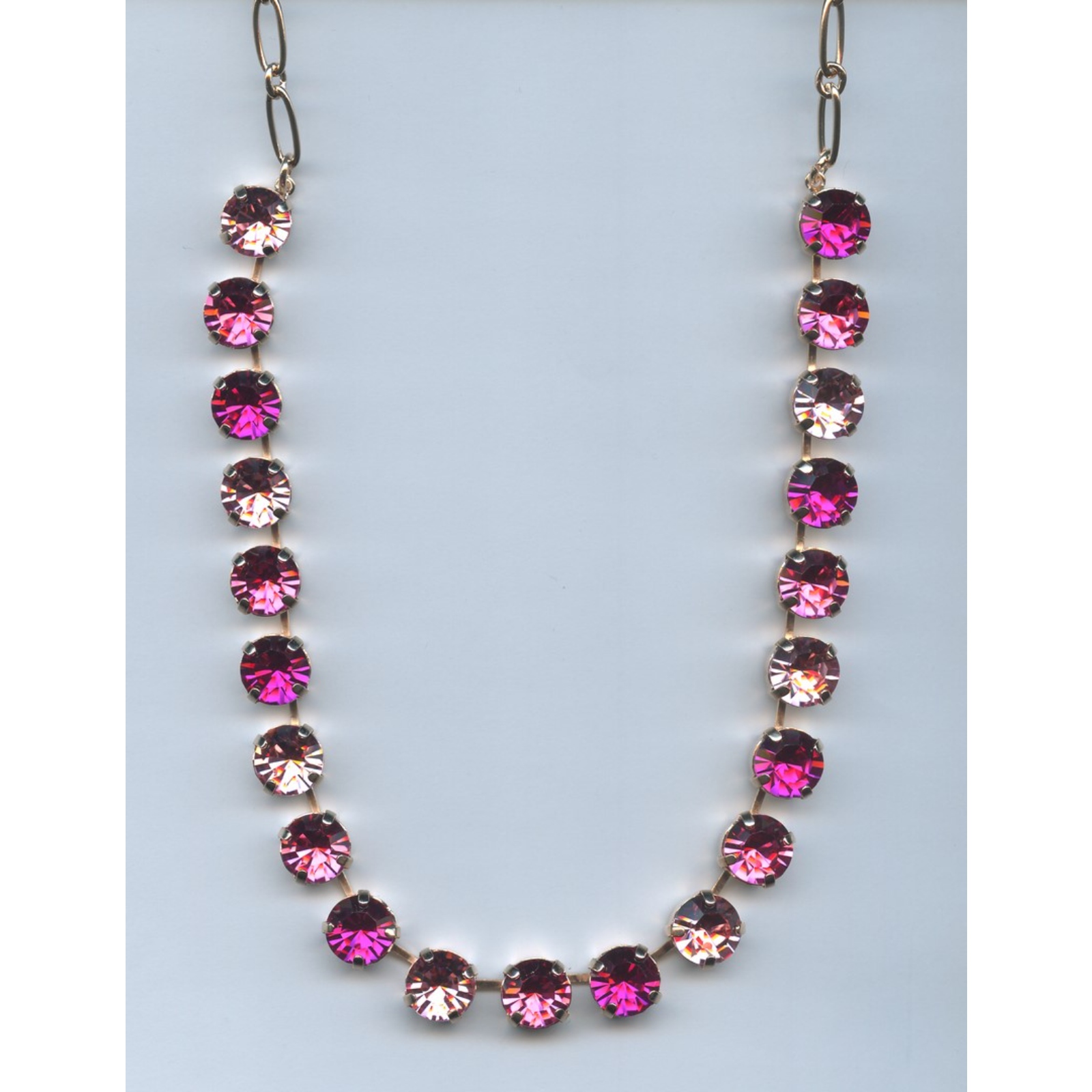 N-3474-5022-SP-2 Necklace By Mariana Woman White opal and Crystal Aurora Swarovski Crystals - Image 1
