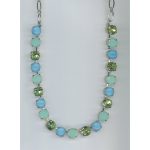 Necklace By Mariana Woman Contemporary Dk.Grey pearl Swarovski Crystals