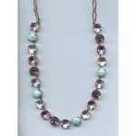 Necklace By Mariana Woman Refined Pearl Mineral and Moonlight Swarovski Crystals