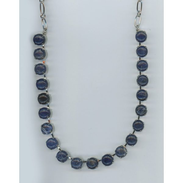 Necklace By Mariana Woman Modern Sodalite Mineral Swarovski Crystals