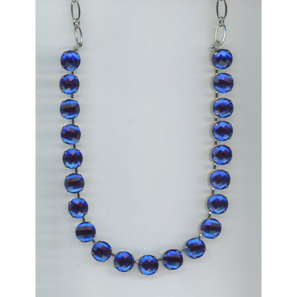 Necklace By Mariana Woman Timeless Sapphire Swarovski Crystals