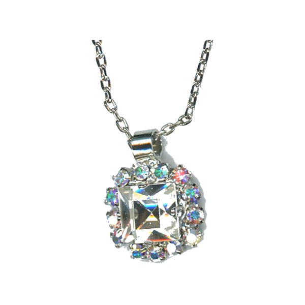Pendant By Mariana Woman Graceful Clear Swarovski Crystals