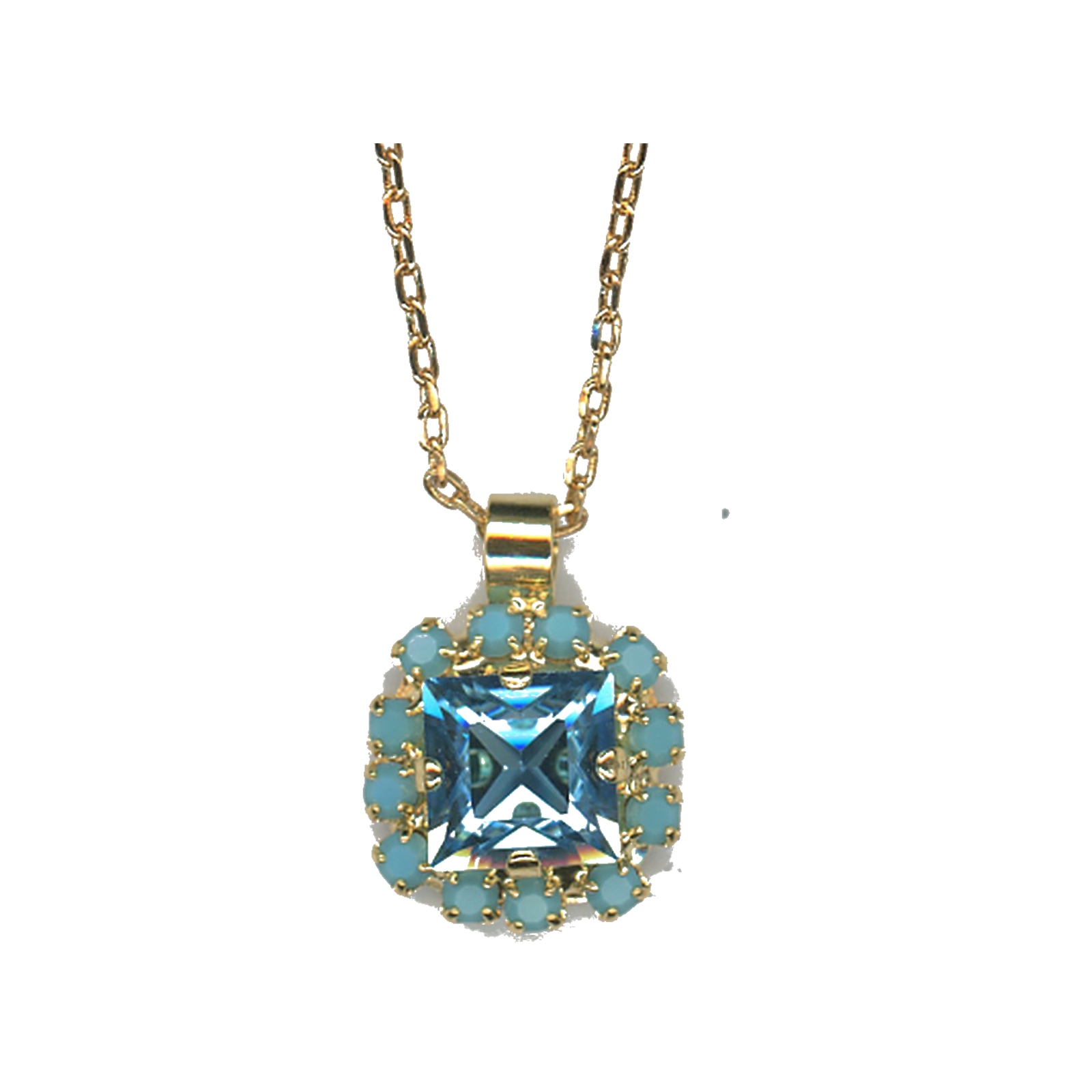 N-5002-3-2672-SP Pendant By Mariana Woman Amethyst and Purple Velvet AB and Swarovski Crystals - Image 1