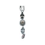 Pendant By Mariana Woman Crystal Luminous Green and Black Swarovski Crystals - Image 2