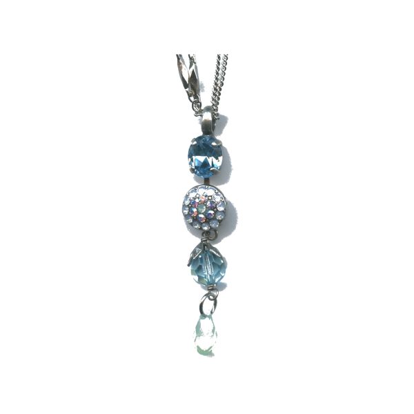 Pendant By Mariana Woman Chic Pacific Opal and Paradise Shine Swarovski Crystals