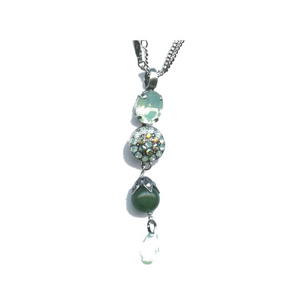 Pendant By Mariana Woman Stylish Pacific Opal Swarovski Crystals